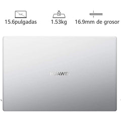 Huawei MateBook D15 53011QPK i5 1135G7 8GB 512GB 15.6″ FHD Laptop Windows 10 Home – Silver Huawei