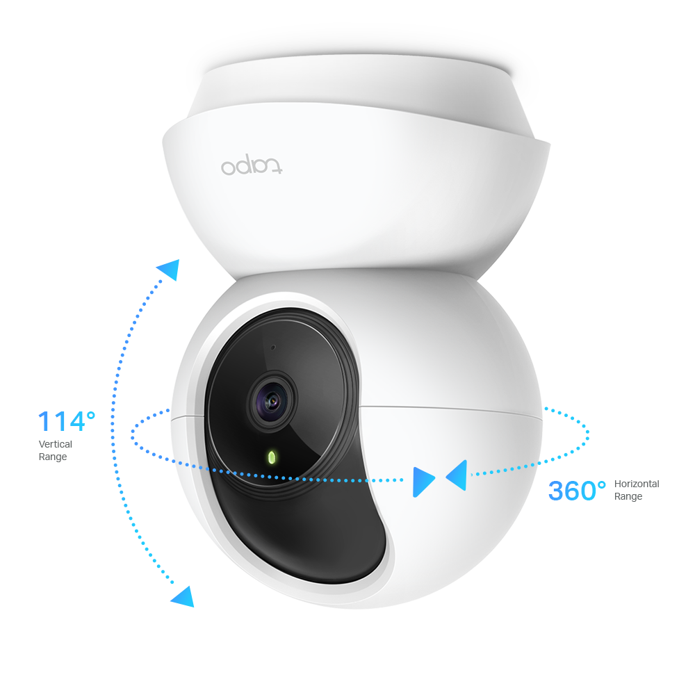 TP-Link Tapo C200 1080P Night Vision Security House Camera – White TpLink