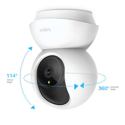 TP-Link Tapo C200 1080P Night Vision Security House Camera – White TpLink
