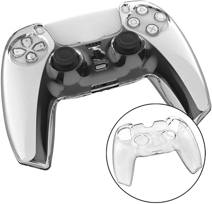 Clear Crystal Protective Anti Scratch Transparent Case for PS5 Controller Tristar Online