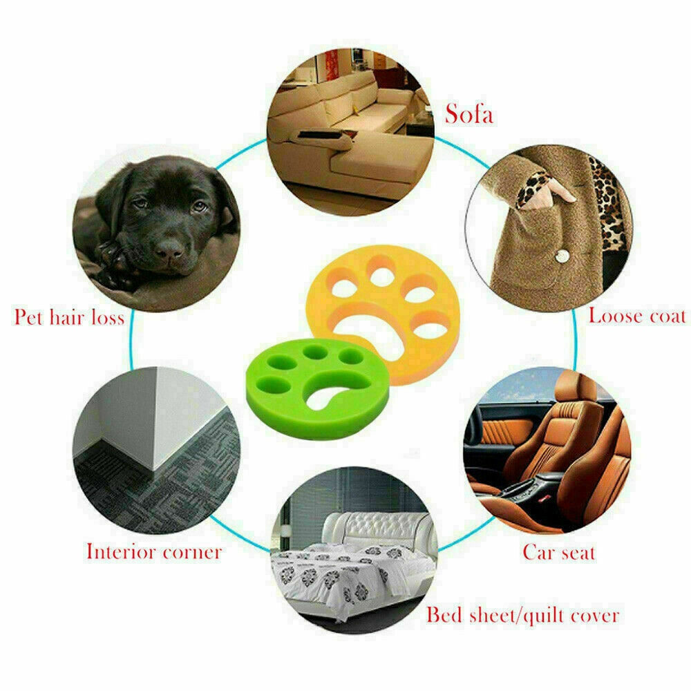 2Pcs Pet Hair Remover Floating Fur Catcher Laundry Lint Dog Cat Washing Machine Tristar Online