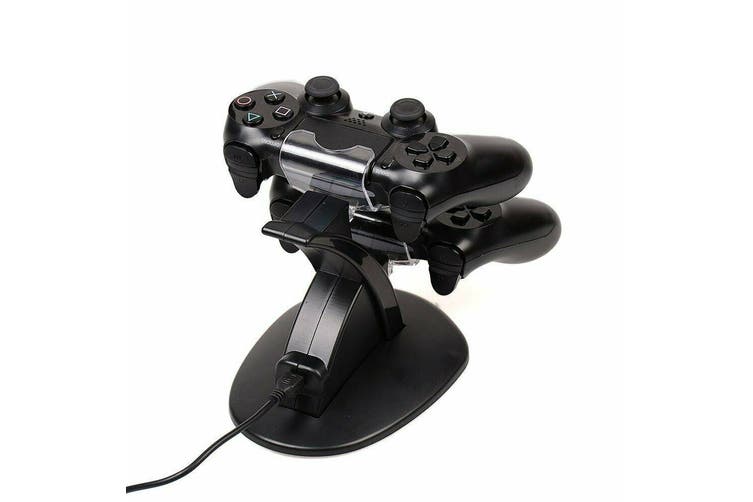 Dual Controllers Charger Charging Dock Station Stand For Sony PS5 Playstation 5 DualSense Controller Trion