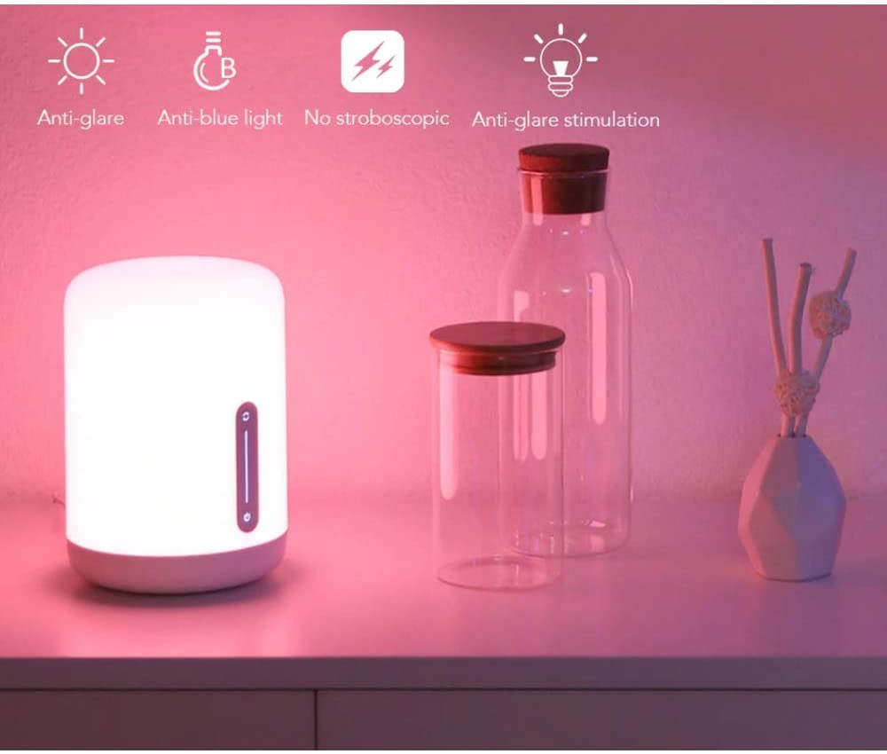 Xiaomi Mi Bedside Lamp 2, Night Light & Soft Light Mode, Brightness Touch Control Xiaomi
