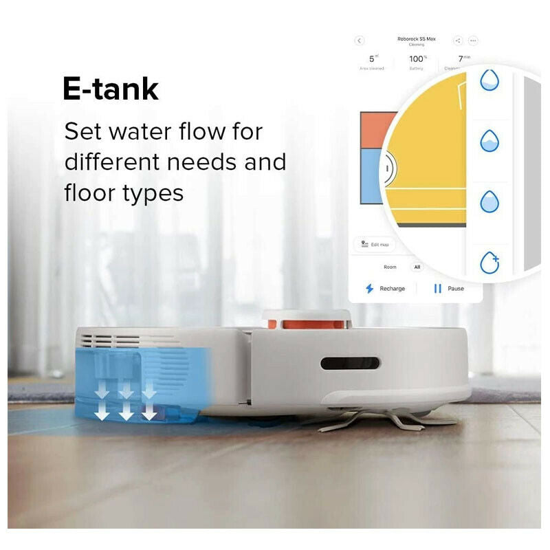 Roborock S5 MAX Robot Vacuum Cleaner and Mop Genuine Roborock