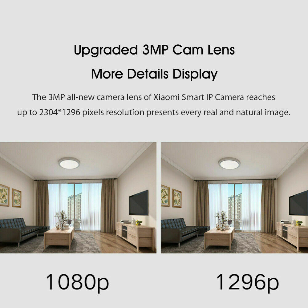 Mi 360 Home Security Camera 2K Pro panorama Full color in low-light AI Upgrade Xiaomi