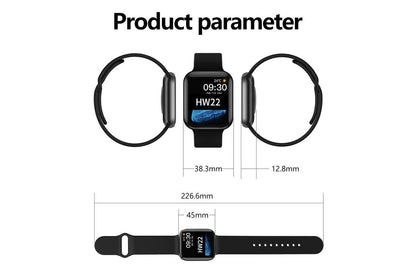 HW22 44mm Smartwatch - Android IOS Waterproof Tristar Online