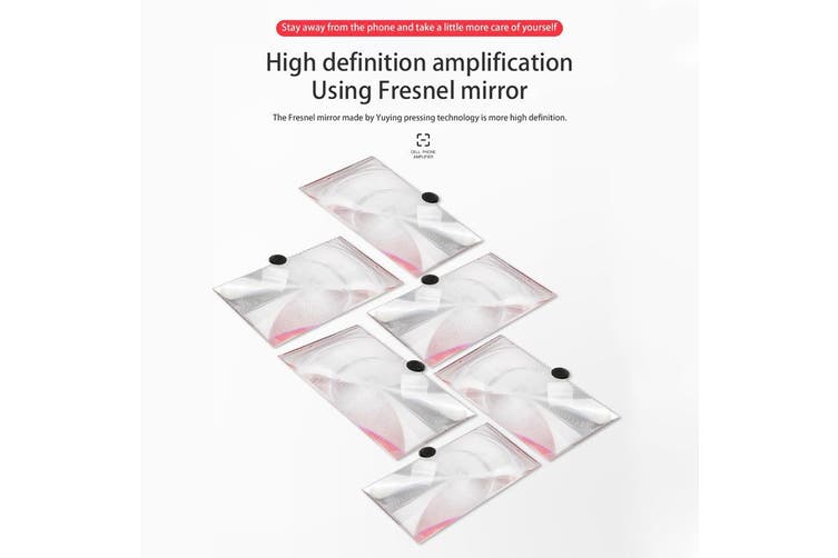 3D UHD Folding Mobile Phone Screen Magnifier Video Amplifier Adjustable Stand Trion