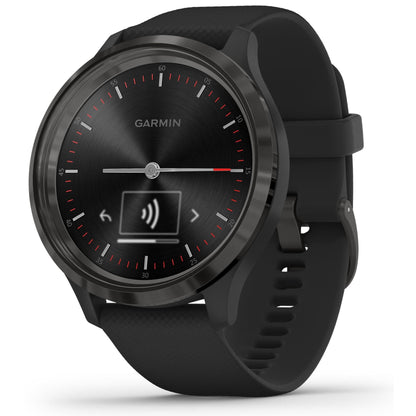 Garmin Vivomove 3 Hybrid Smart Watch with Touchscreen Display - Black Garmin