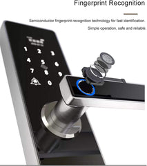 Fingerprint Smart Door Lock Wifi Connectivity – 5 ways to unlock ( Refurbished Grade A) Tuya