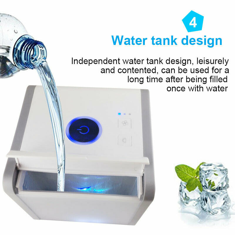 USB Portable Air Conditioner Air Cooler Desktop Fan Mini Air Circulator Purifier Colorful Atmosphere Lamp Tristar Online