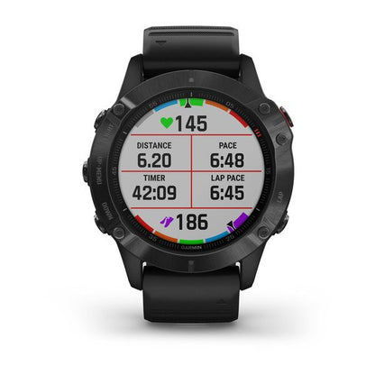 Garmin Fenix 6 Pro Smart Watch – Black with Black Band Garmin