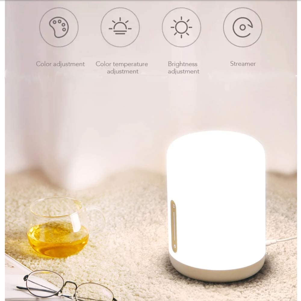 Xiaomi Mi Bedside Lamp 2, Night Light & Soft Light Mode, Brightness Touch Control Xiaomi
