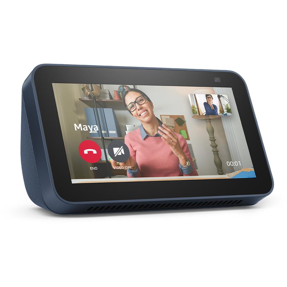 Amazon Echo Show 5 with Alexa (2nd Gen) - Deep Sea Blue – Tristar Online