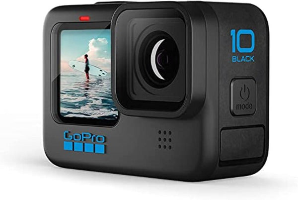 GoPro HERO10 Waterproof Action Camera, 1080p Live Streaming, Webcam - Black GoPro