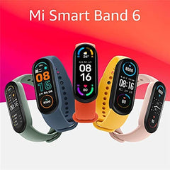 Xiaomi Mi Smart Band 6, Sports Fitness Tracker, Sleep Heart Rate Health Monitoring, Last Long Battery, 5 ATM Waterproof Xiaomi