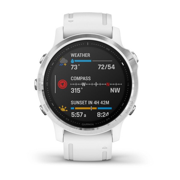 Garmin Fenix 6S Smart Watch - Silver Garmin