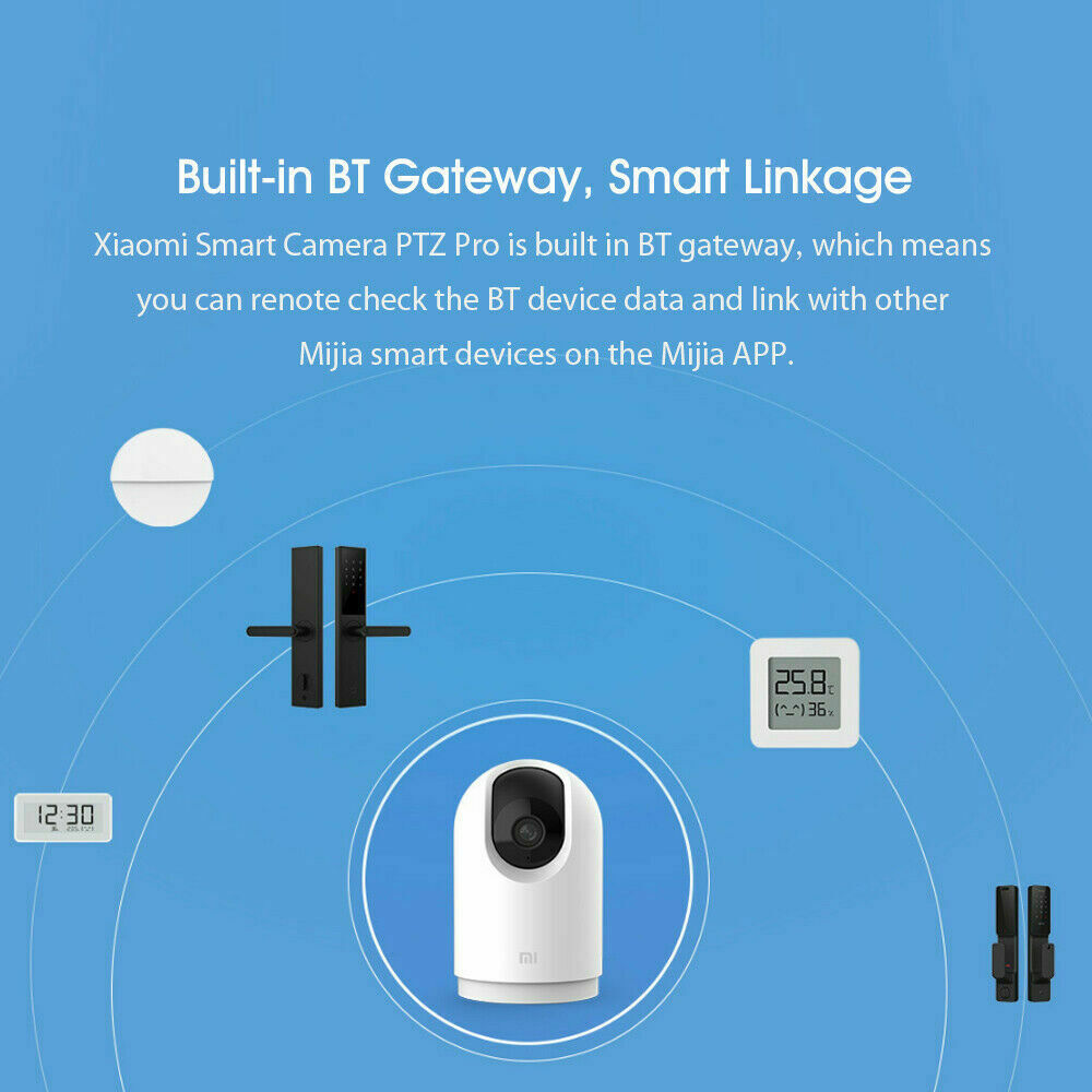 Mi 360 Home Security Camera 2K Pro panorama Full color in low-light AI Upgrade Xiaomi