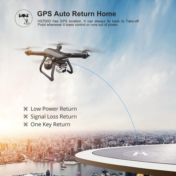 Holy Stone HS700D FPV Drone 4K FHD Camera Live RC Quadcopter GPS Return Home Holy Stone