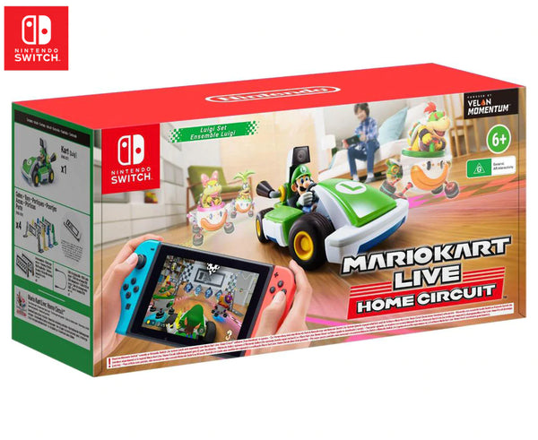 Nintendo Switch Mario Kart Live Home Circuit: Luigi Game Set Nintendo