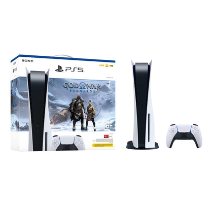 Sony PS5 Playstation 5 Disc Edition Console - God of War Ragnarok Bundle Sony