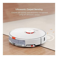 Roborock S7+ Plus Robotic Vacuum and Mop Cleaner with Auto-Empty Dock - White Roborock