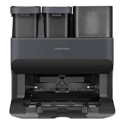 Roborock S7 MaxV Ultra Robot Vacuum and Mop Cleaner with Empty Wash Fill Dock - Black (Opened Never Used) Roborock