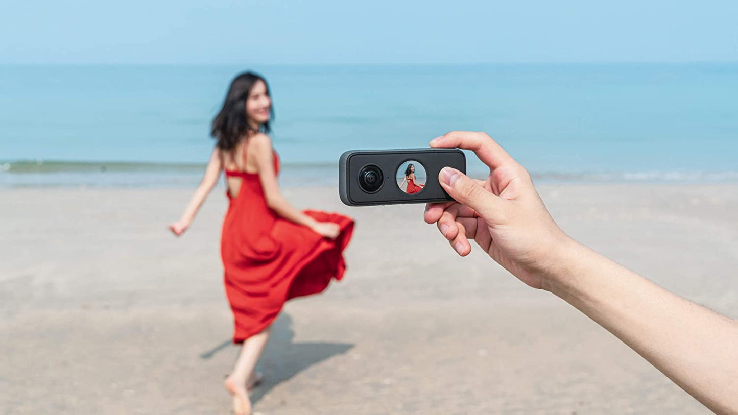 Insta360 ONE X2 360 Degree Waterproof Action Camera, Touch Screen, AI Editing, Live Streaming, Webcam (Copy) Insta360