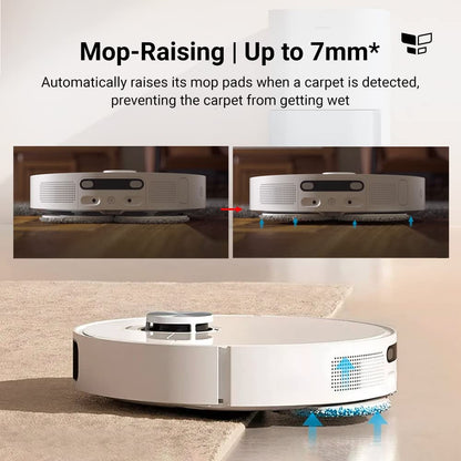 Dreame L10s Ultra Robot Vacuum & Mop Cleaner with Self-Refilling & Self-Emptying Base Station - White Dreame