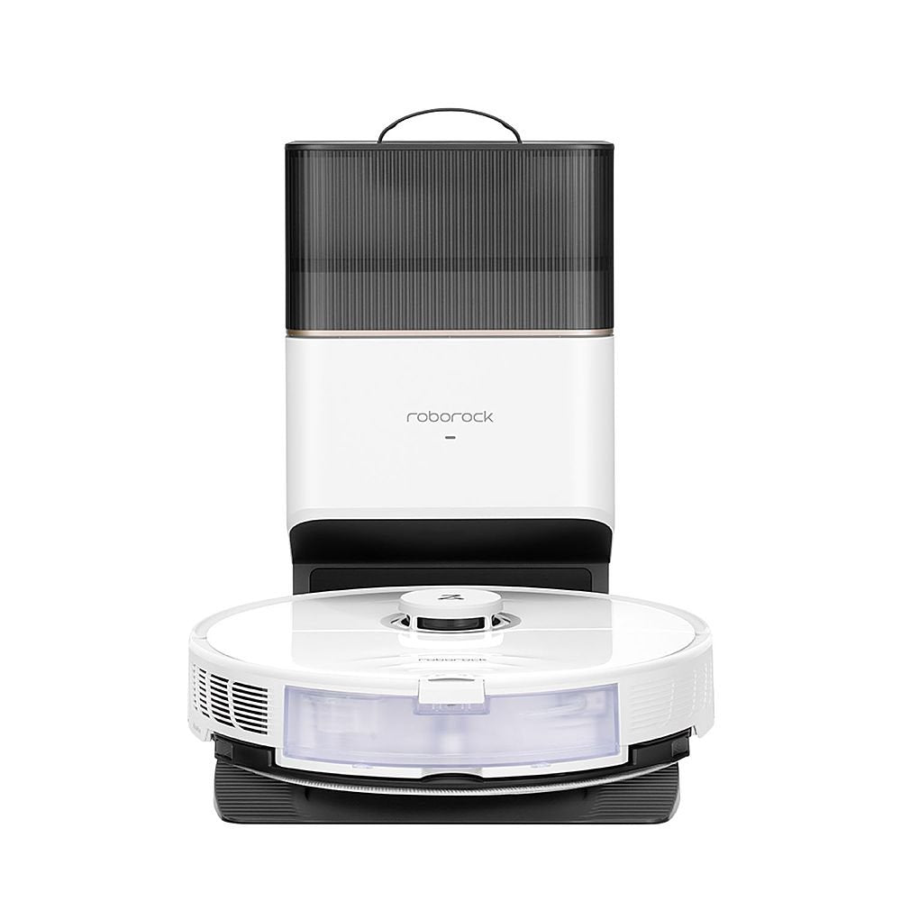 Roborock S8+ Plus Robot Vacuum Cleaner with Auto-Emptying Dock - White Roborock