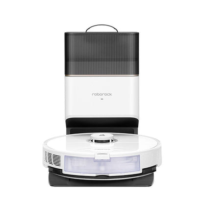 Roborock S8+ Plus Robot Vacuum Cleaner with Auto-Emptying Dock - White Roborock