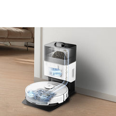 Roborock S8+ Plus Robot Vacuum Cleaner with Auto-Emptying Dock - White Roborock