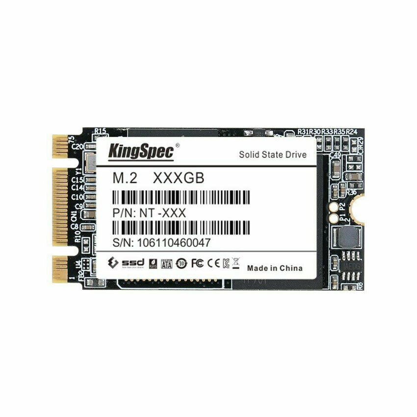 KingSpec SSD M.2 NGFF Internal SATA Solid State Drive - 2242, 256 GB KingSpec