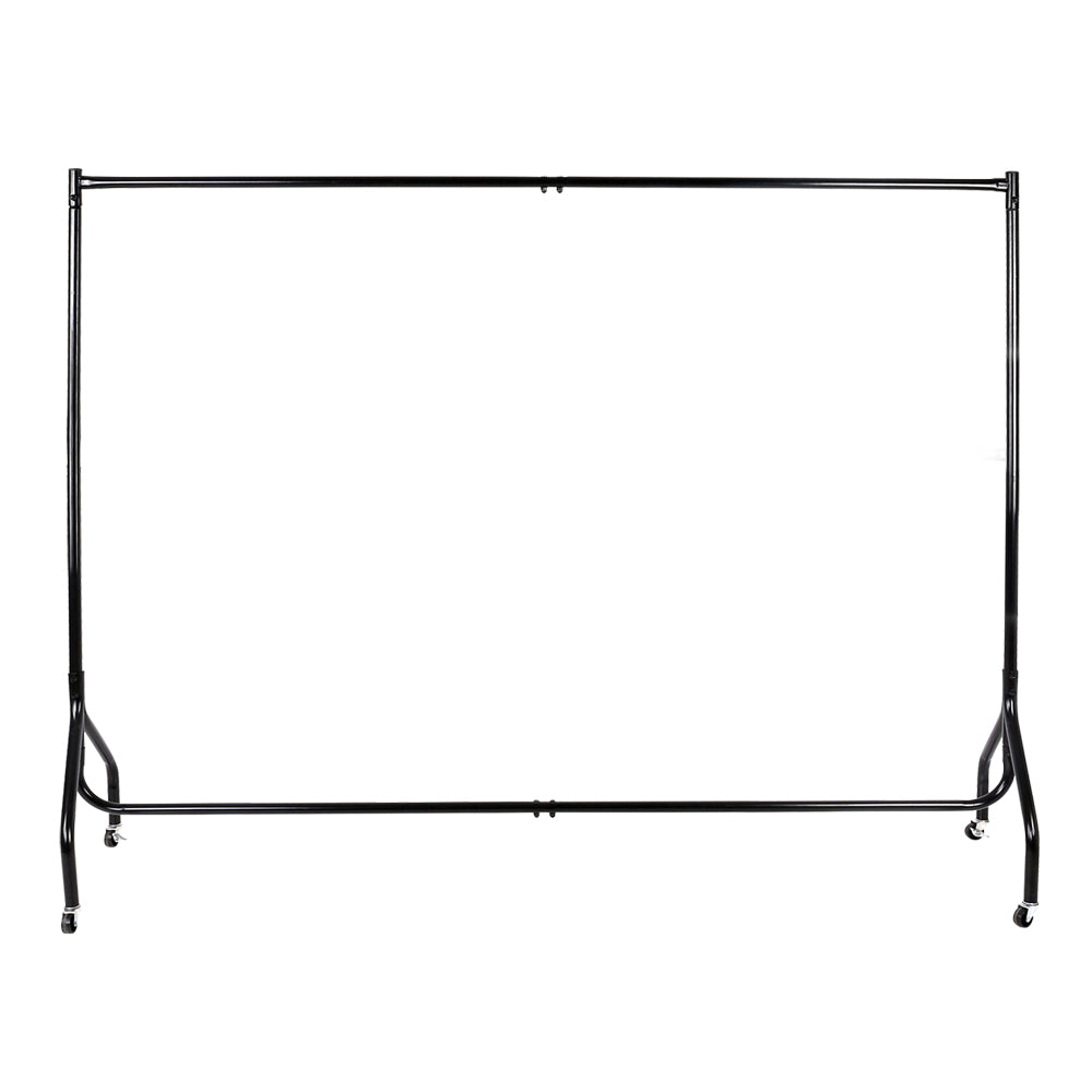 Artiss 6FT Clothes Racks Metal Garment Display Rolling Rail Hanger Airer Stand Portable Tristar Online