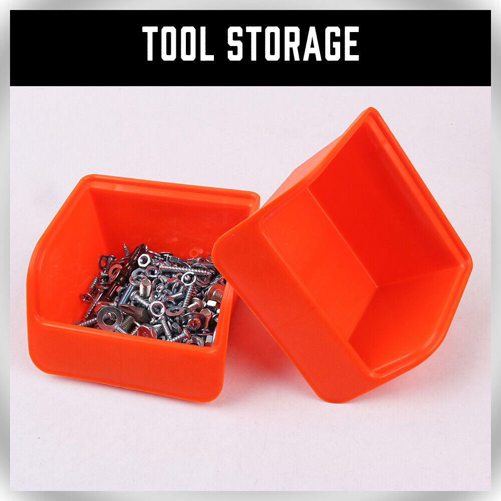 6Pc Pegboard Bins Peg Board Parts Storage With Steel Hooks Tools Organiser Tray Tristar Online