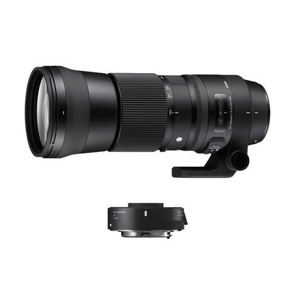 Sigma AF 150-600mm f5-6.3 DG OS HSM Sport Lens & TC-1401 Teleconverter Kit - Canon SIGMA