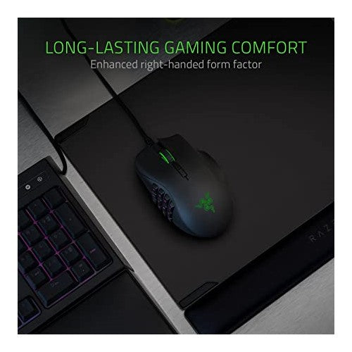 Razer Naga Trinity Gaming Mouse - Black ( Refurbished Garde - A ) Razer