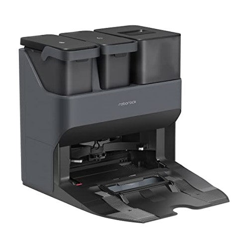 Roborock S7 MaxV Ultra Robot Vacuum and Mop Cleaner with Empty Wash Fill Dock - Black (Opened Never Used) Roborock