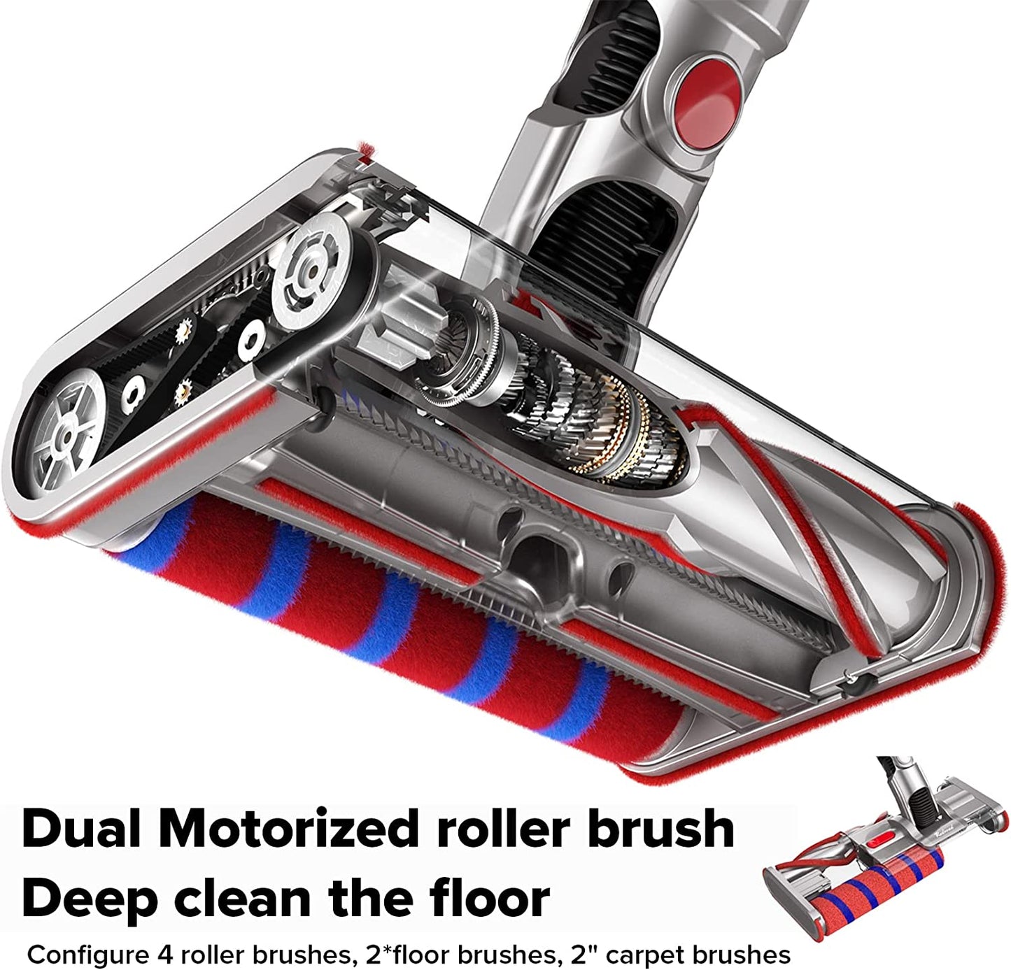 Redroad V17 10 in 1 Cordless Handheld vacuum Cleaner (Refurbished Grade - A) Redroad