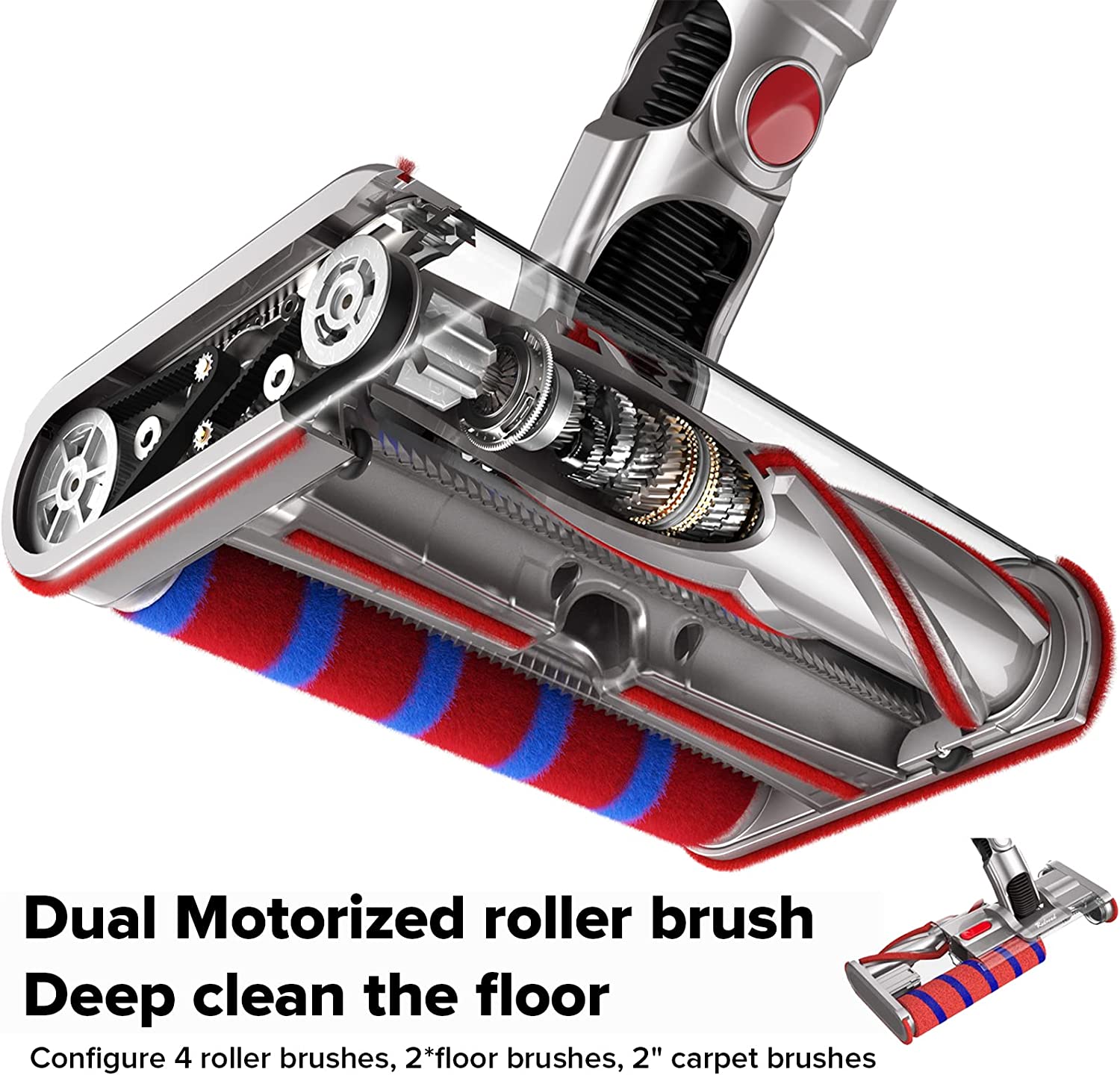 Redroad V17 10 in 1 Cordless Handheld vacuum Cleaner (Refurbished Grade - A) Redroad