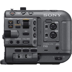 Sony FX6 Cinema Line Full-Frame Camera Body - Black Sony