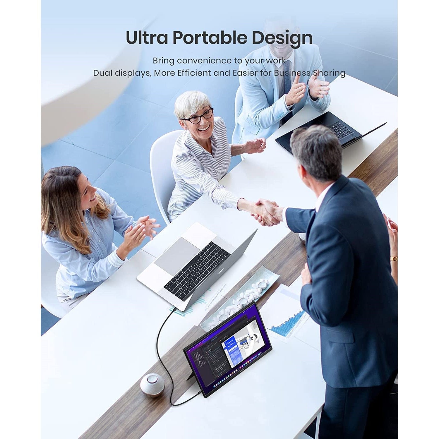 Arzopa A1 Gamut Slim Portable Monitor 14" FHD 1080P IPS Multifunction Gaming Non Touch Screen Arzopa