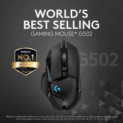 Logitech G502 Hero Dominator Wired RGB High Performance Optical Gaming Mouse Logitech
