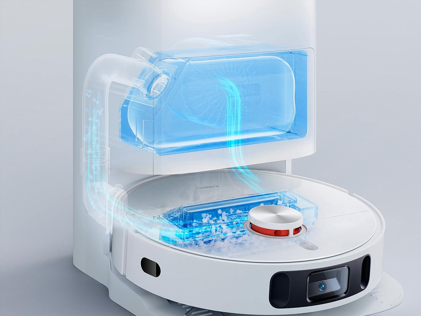 Xiaomi X10+ Plus Robot Vacuum Cleaner with Wiping Function & All-in-One Station - White Xiaomi