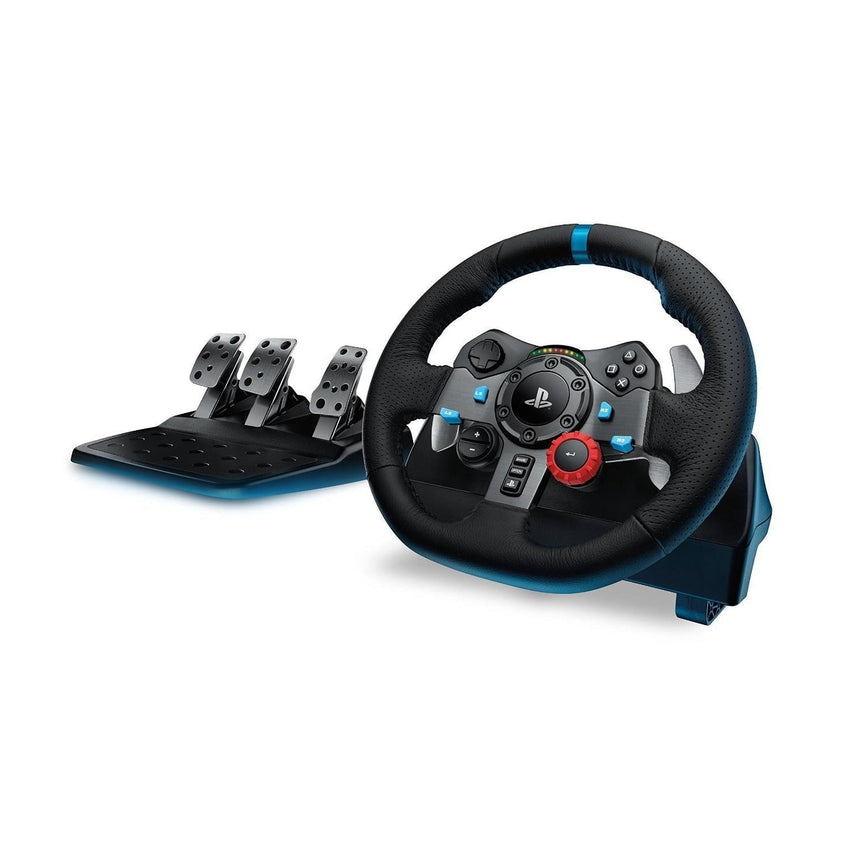 Logitech G29 Driving Set Force Racing Wheel for PS5, PS4 & PC - Black Logitech