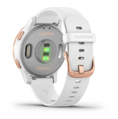 Garmin Vivoactive 4S Smart Watch - Rose Gold with White Band (Copy) Garmin
