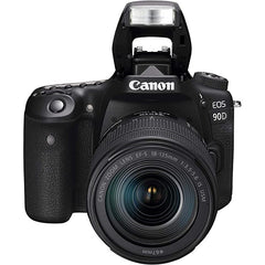 Canon EOS 90D DSLR with EFS 18-135mm f/3.5-5.6mm IS STM Lens - Black Canon