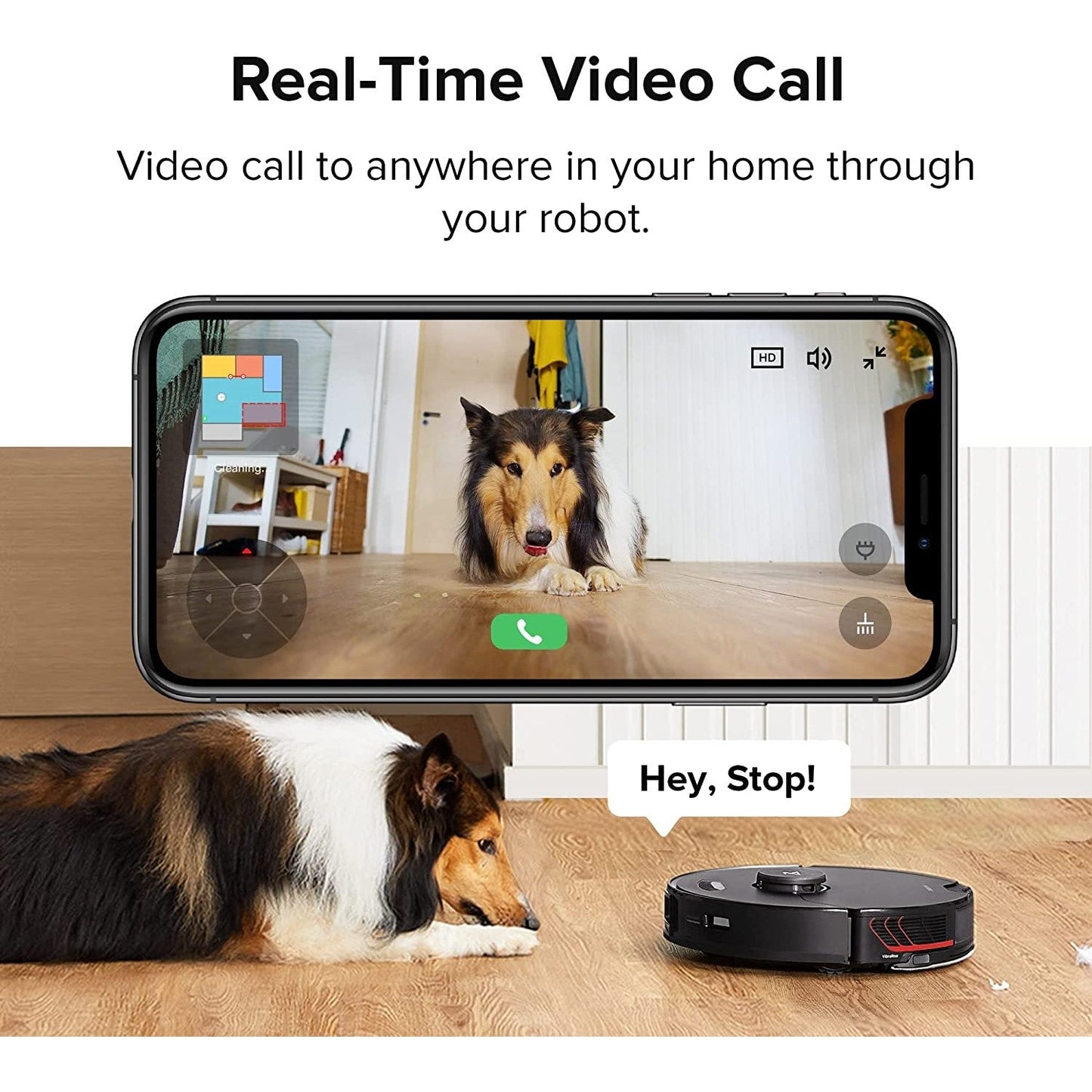 Roborock S7 MaxV Plus Robot Vacuum and Sonic Mop with Auto-Empty Dock - Black (Copy) Roborock