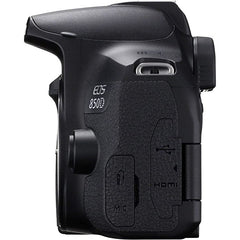 Canon EOS 850D 4K Video DSLR Camera Body - Black Sony