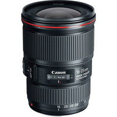 Canon EF 16-35mm f/4 L IS USM Camera Lens - Black Canon