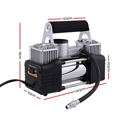Giantz 12V Portable Air Compressor Tristar Online